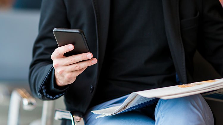Man with Phone